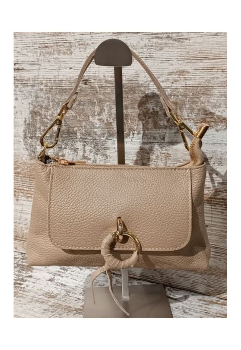 Bolso anilla beige by La Provenza