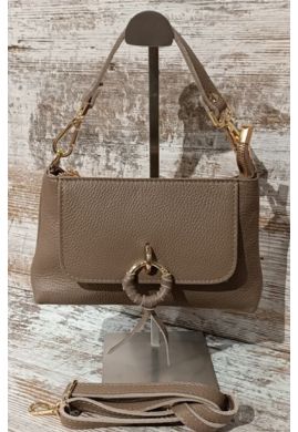 Bolso anilla taupe by La Provenza