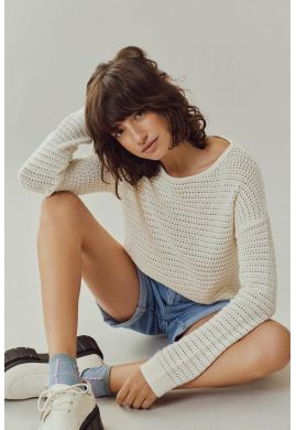 Vibellisina Knit top crudo by Vila Clothes