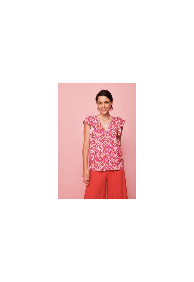 Camisa feria fucsia by Smile