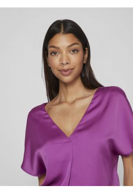 Viellette Satin top by Vila Clothes