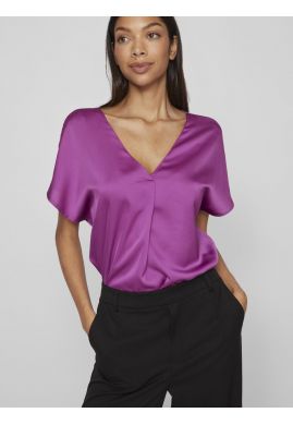 Viellette Satin top by Vila Clothes